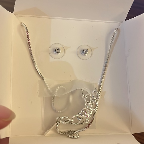 Nine West Jewelry Set Purple Stone - Picture 4 of 4